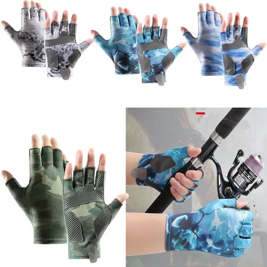 Spring Summer Ice Silk Gloves