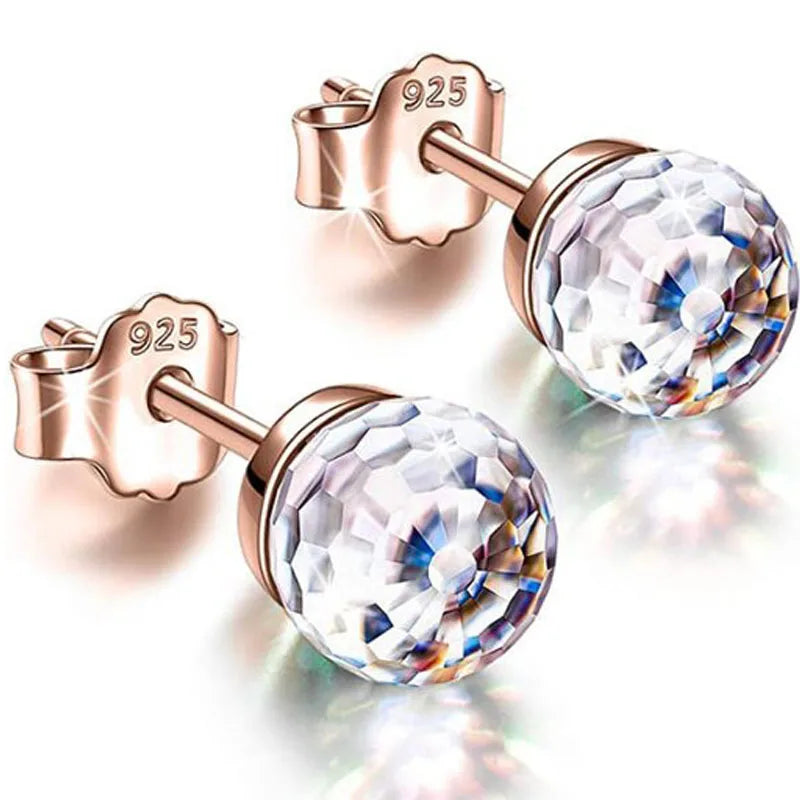 Earrings Fashion Earrings Multicolor Earrings Colorful Earrings Crystal Ball Earrings Fashion Accessories Crystal Ball Stylish