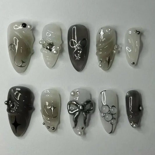 Press-On Nails with Glue