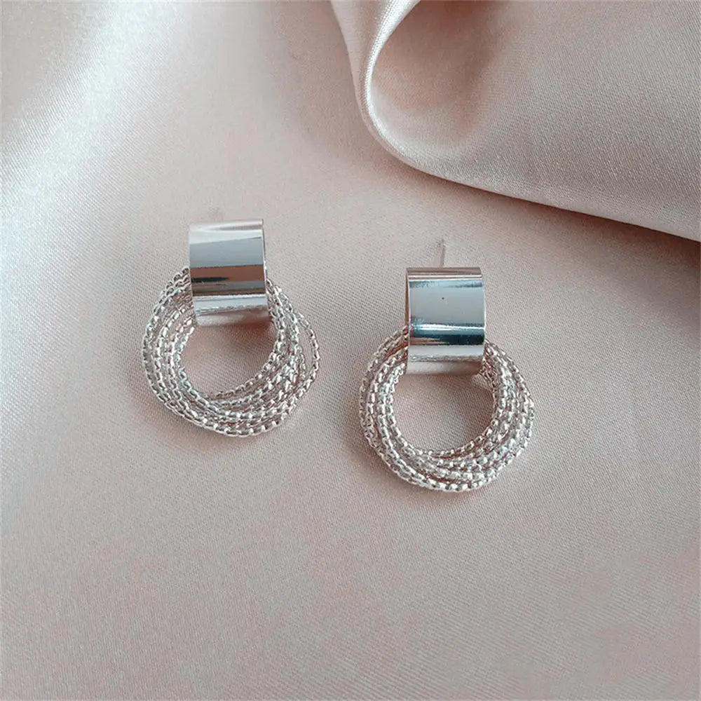 Glamorous Fashion Earrings Elegant Designer Earrings Rhinestone Bow Earrings Luxury Zircon Earrings Delicate Earrings