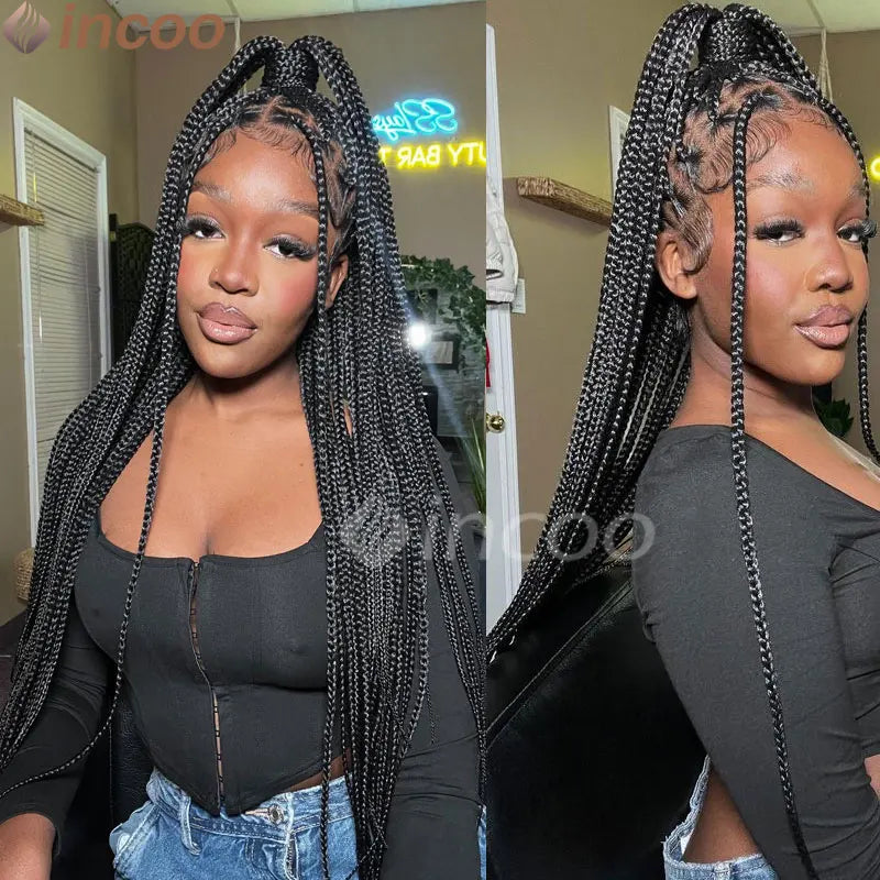 Full Lace Box Braids Wig