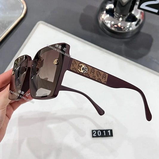 2025 New Fashion Polarized Square Sunglasses Women Brand Design Oversized Sun Glasses Ladies Luxury Eyewears Oculos De Sol UV400
