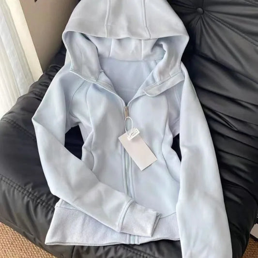 Waist Tightening Hoodie for Women