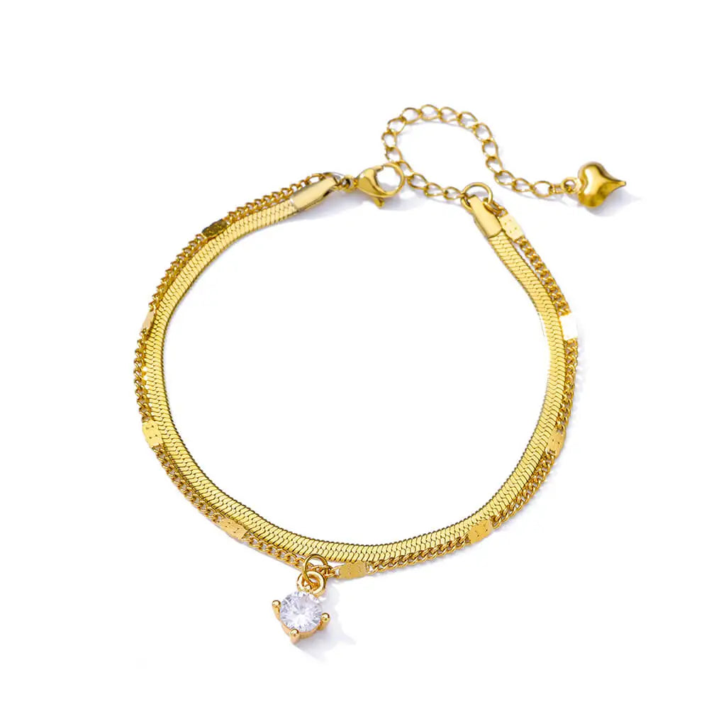 Anklets For Women Summer Beach Accessories Stainless Steel Geometric Chain Anklet Gold Color Leg Bracelets Bodychain Gifts