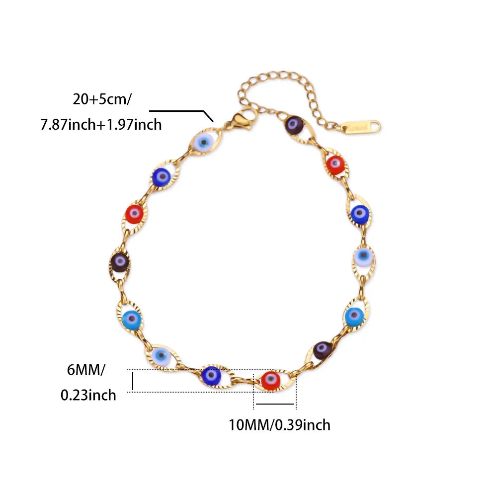 Anklets For Women Gold Color Stainless Steel Heart Anklet Foot Leg Ankle Bracelet Summer Beach Jewelry Accessories Femme