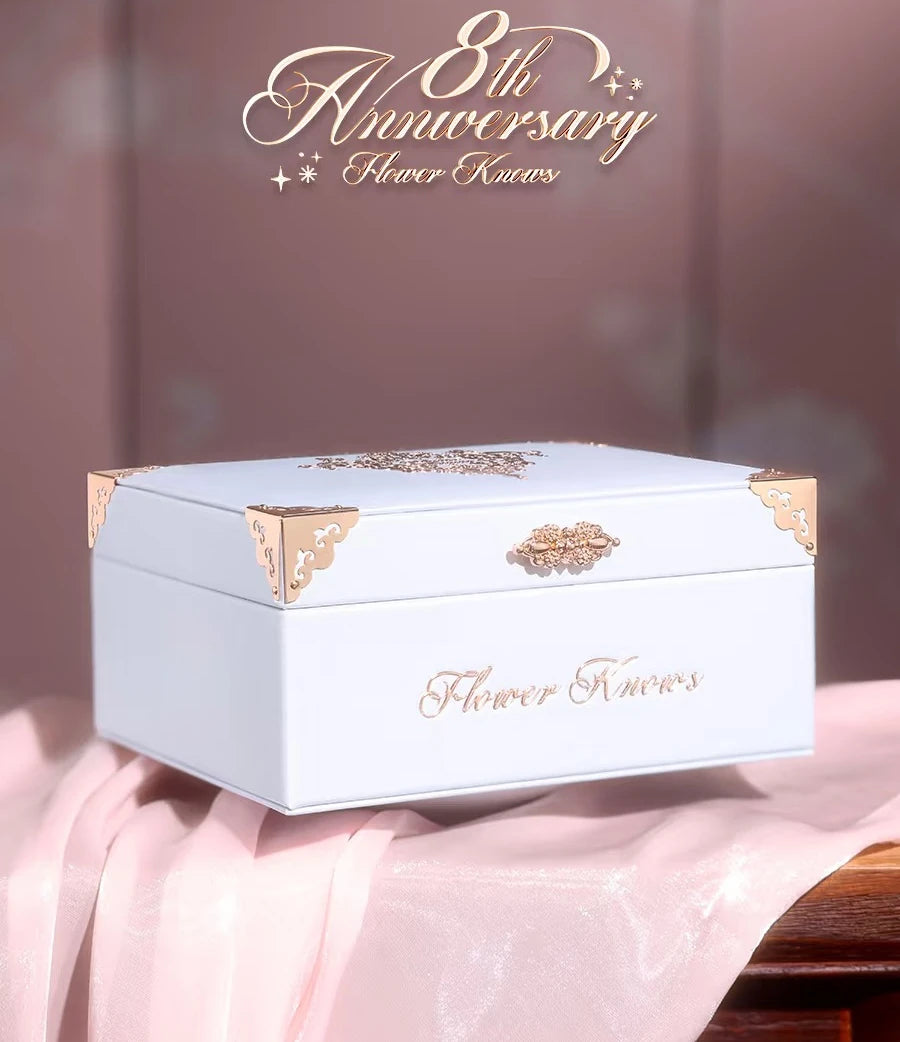 Jewelry Storage Box with Mirror