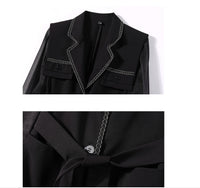 Fashion Lace Sleeve Top Fragrant Lace Waist Coat