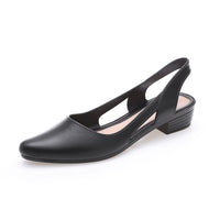 Fashion Casual Sandals Women's Low-cut Plastic Flat Sandals