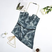 Backless Body Shaping Dress Two-piece Set