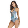 Pull Up To Show Thin Belly Cover Hot Spring With Chest Pad Backless Ladies Swimwear