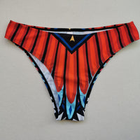New Ladies Fashion Split High Waist Swimwear