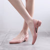 Fashion Casual Sandals Women's Low-cut Plastic Flat Sandals