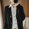Women's Autumn And Winter New Pure Wool Cardigan