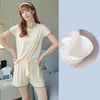 Ice Silk Thin Home Clothes Two Piece Suit