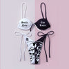 3D Skull And Starry Sky Print Bikini Ladies Split Swimwear