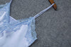 Women's Elastic Satin Nightdress  Lingerie Home Pajamas Lingerie