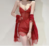 Two Piece Sling Sleeping Dress Set