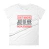 Women's short sleeve t-shirt - WalkingNStyle Boutique